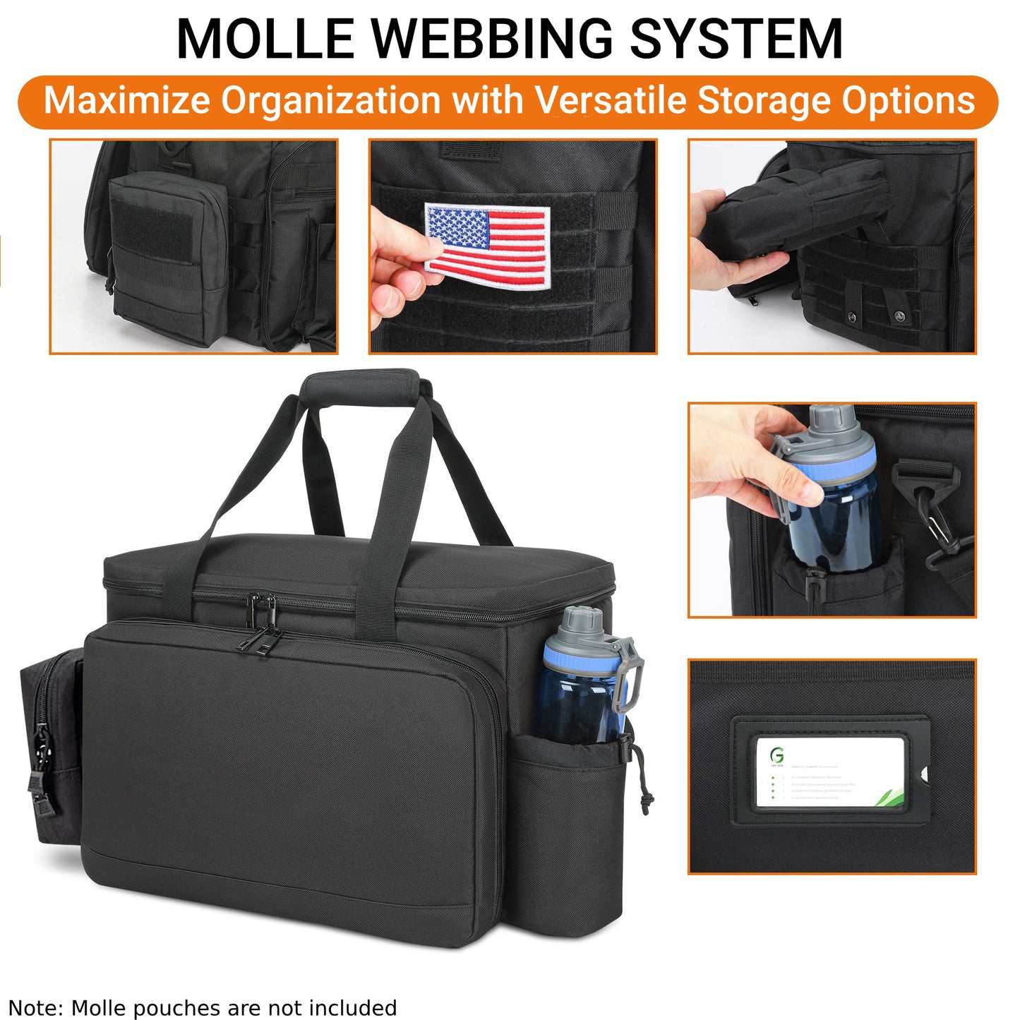 Talrizio Police Patrol Bag Car Organizer